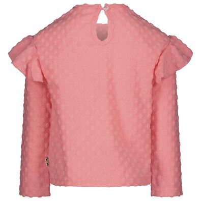 kinder t-shirt stippen roze - 1000020532 - HEMA