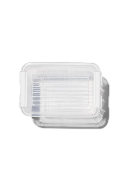 opbergdoos met deksel 1.2L Dublin transparant 18x12x10 18 x 12 x 10 Dublin - 39822212 - HEMA