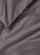 dekbedovertrek - zacht katoen - 200 x 200/220 cm - donkergrijs - 5700172 - HEMA