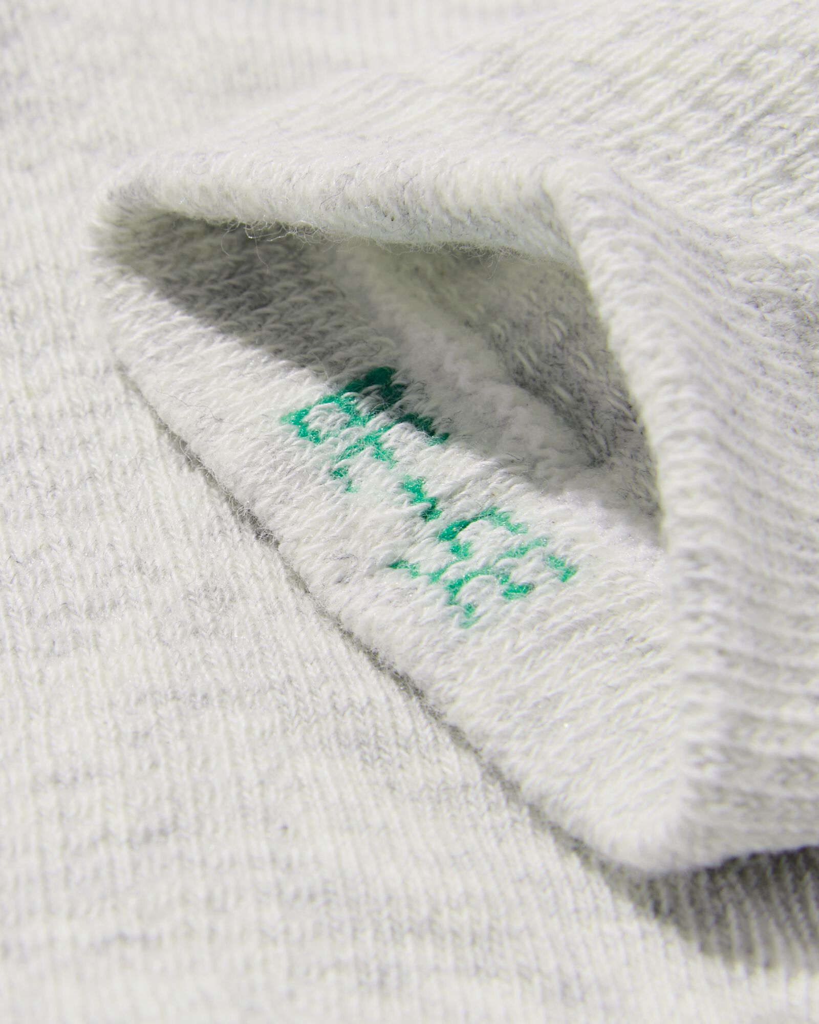 dames enkelsokken structuur lichtgrijs - 4280570LIGHTGREY - HEMA