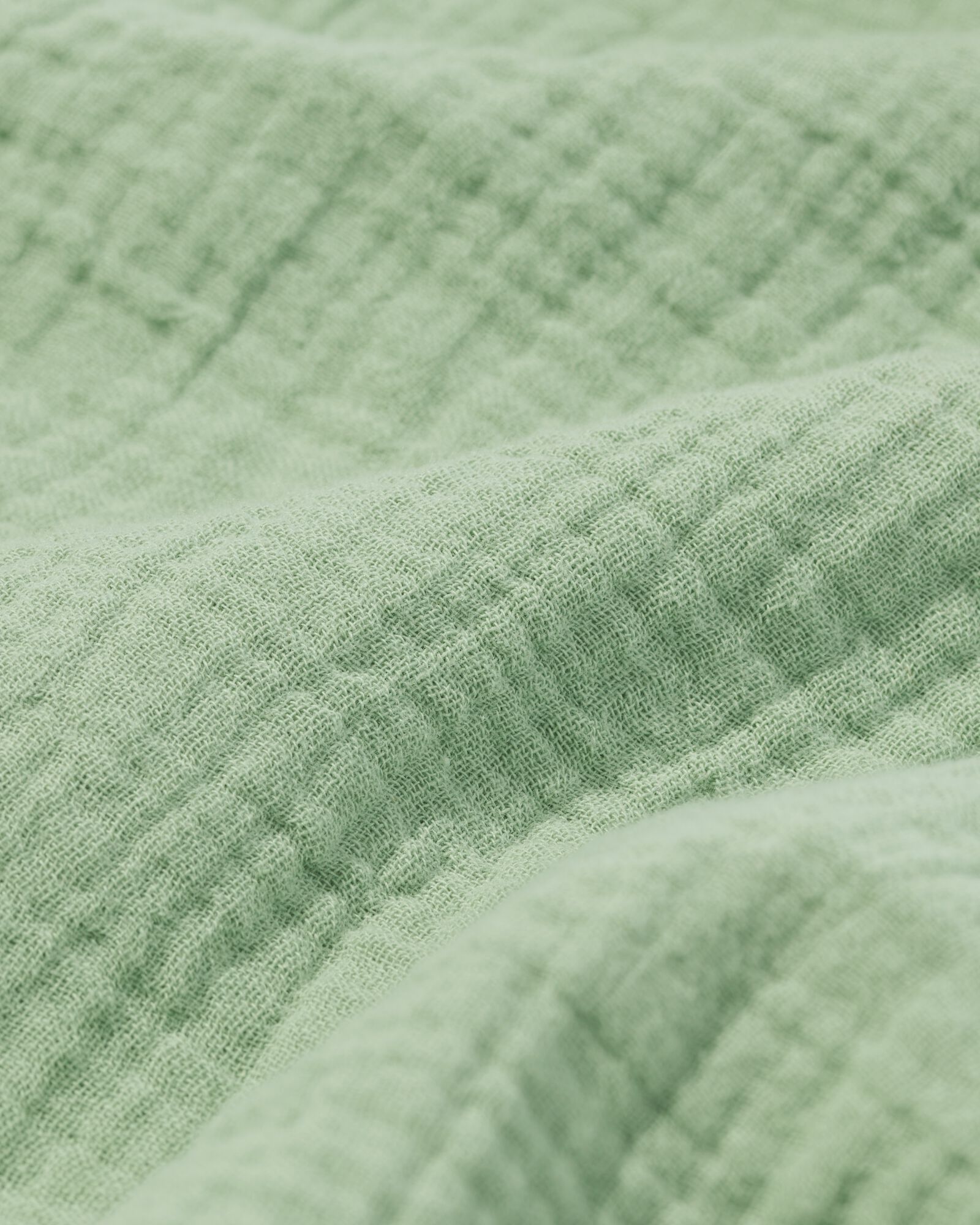 kinder overhemd mousseline groen - 1000032250 - HEMA