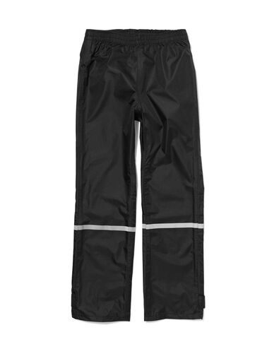 regenbroek voor kinderen lichtgewicht waterdicht zwart zwart - 18440310BLACK - HEMA regenbroek voor kinderen lichtgewicht waterdicht zwart zwart - 18440310BLACK - HEMA