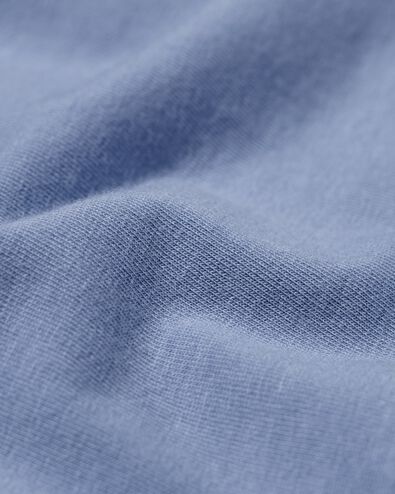 dameshemd spaghettibandjes katoen/stretch blauw S - 19680627 - HEMA
