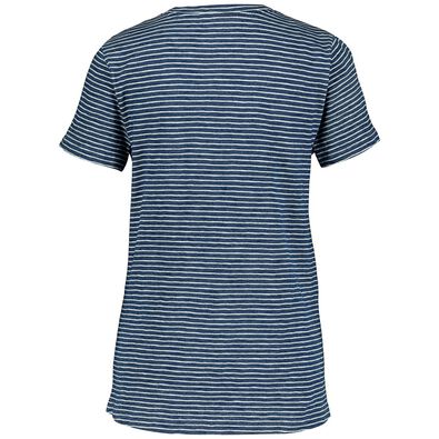 dames t-shirt middenblauw - 1000014327 - HEMA