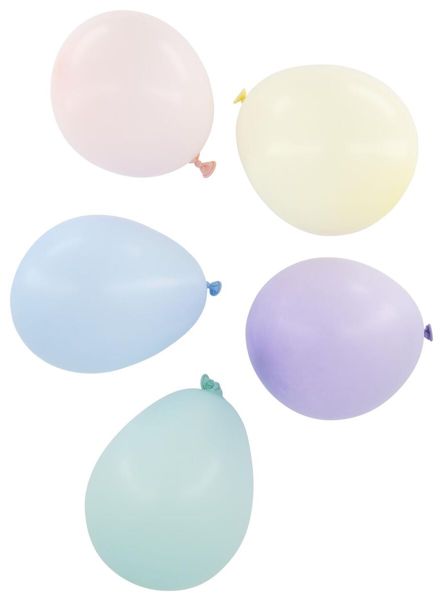 Bewijs Spaans innovatie ballonnen pastel 23 cm - 10 stuks - HEMA