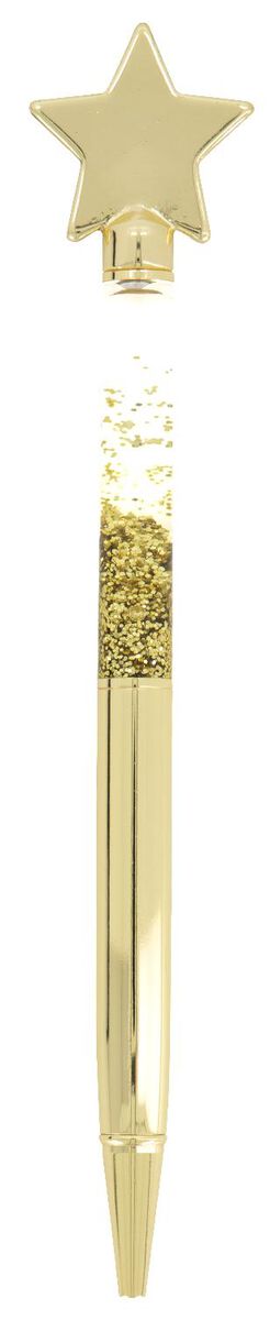 balpen goud met glitters in cadeaudoos - 14405116 - HEMA