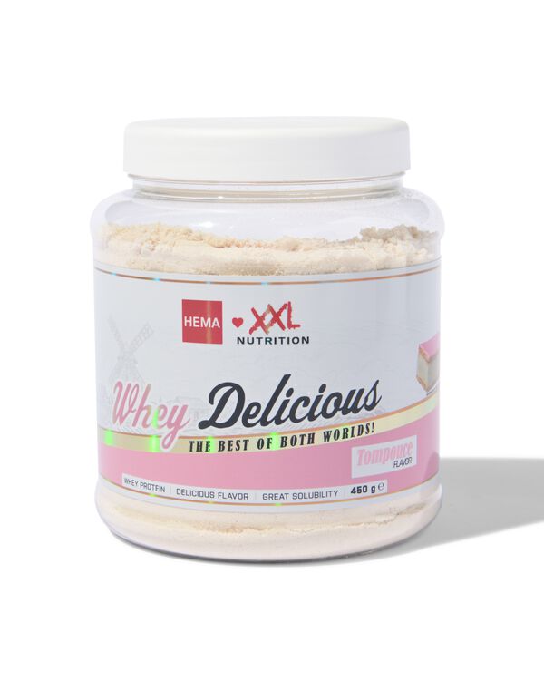 XXL Nutrition Whey Delicious tompouce 450gram - 17940001 - HEMA