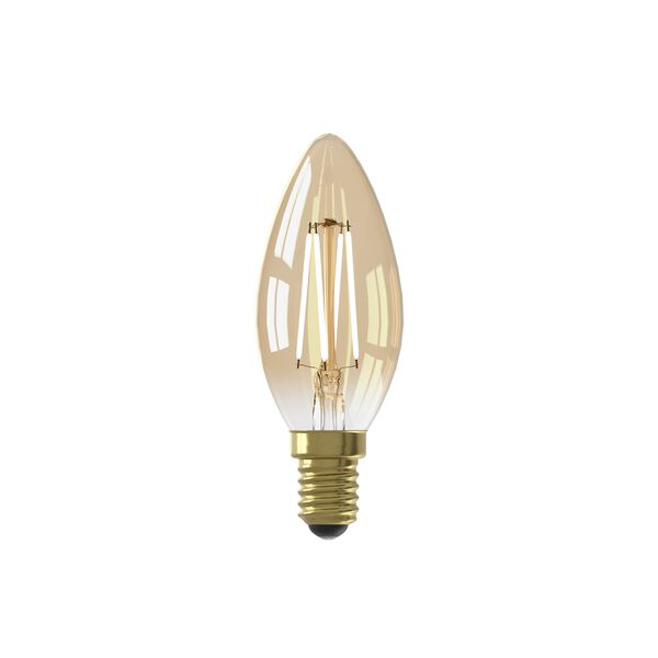 led kaars goud E14 3.5W 200lm - 20070057 - HEMA