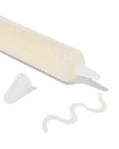 versierplezier decoratiestift wit glazuur 25gram - 10280049 - HEMA
