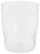 waterglas Bergen facet reliëf 360ml - 9401056 - HEMA