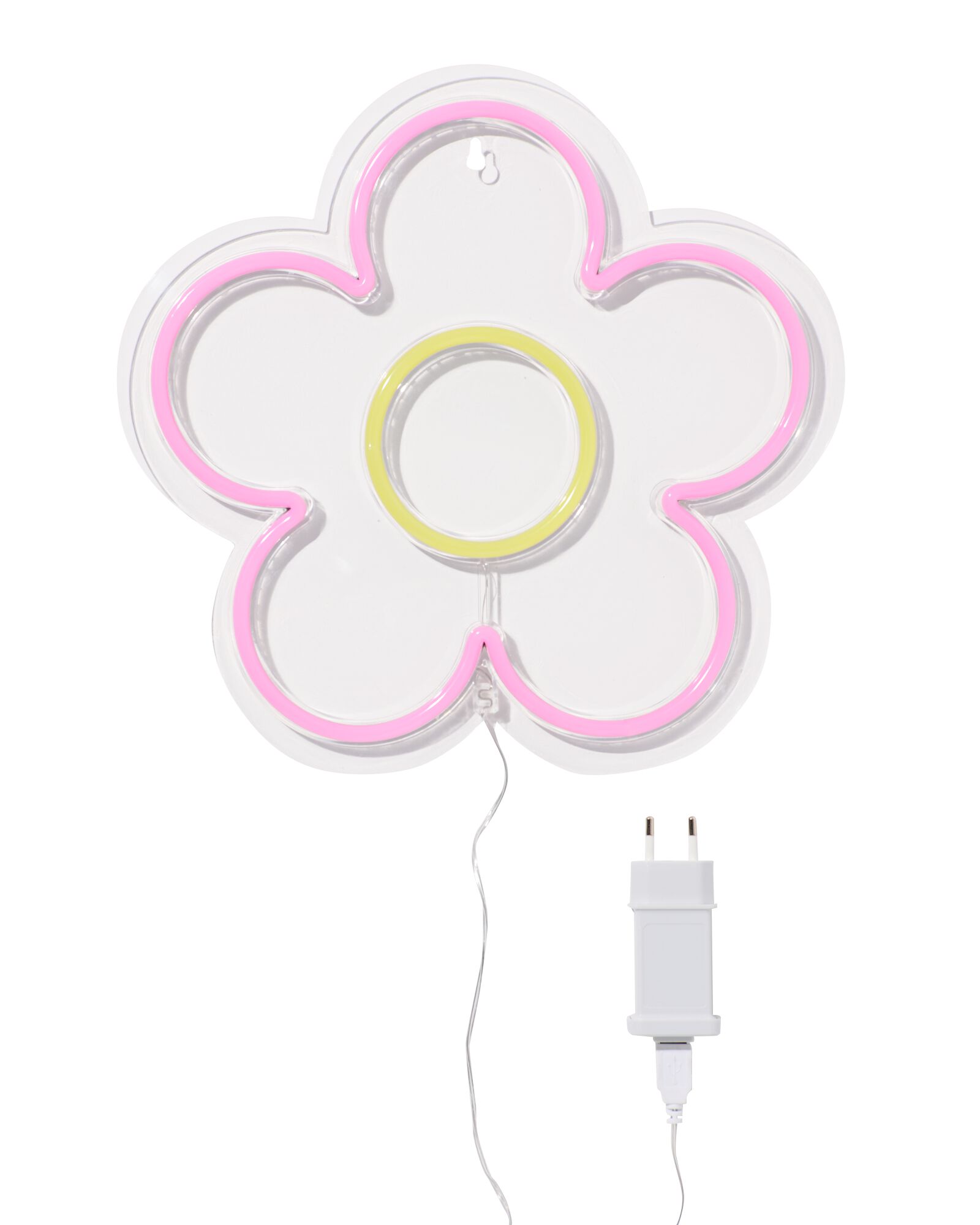 neon LED bloem 30x30.8 - 61170079 - HEMA