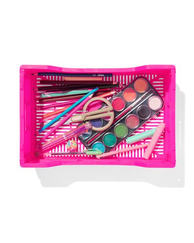 klapkrat letterbord recycled felroze felroze - 2000000082 - HEMA