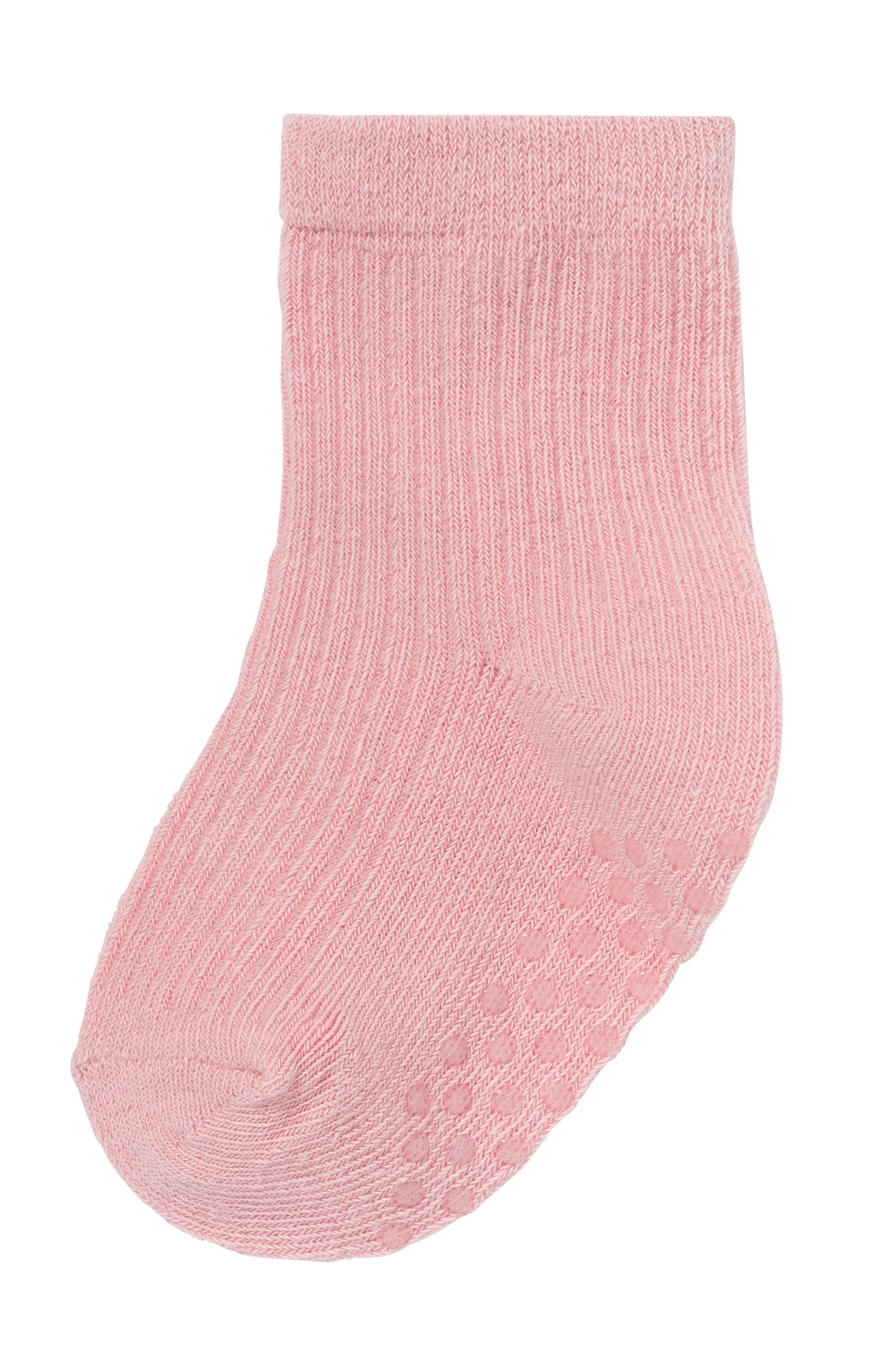 baby sokken met katoen - 5 paar roze roze - 1000028759 - HEMA