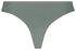 dames string naadloos micro groen - 1000025805 - HEMA