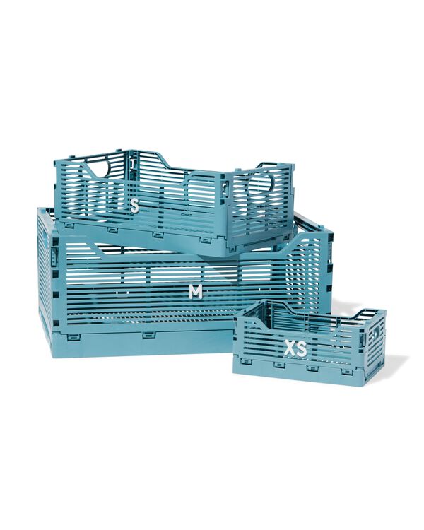 klapkrat letterbord recycled blauw blauw - 1000028952 - HEMA