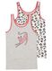 2-pak kinderhemden roze roze - 1000014932 - HEMA