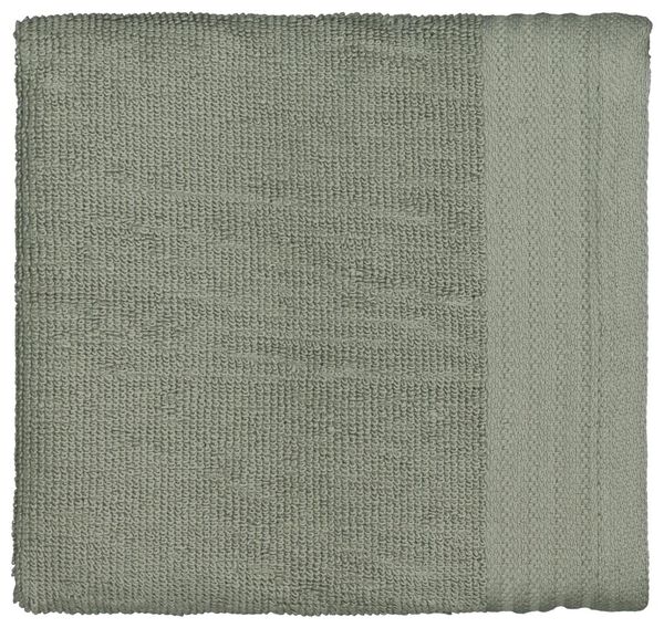 keukendoek 50x50 katoen grijsgroen - 5420080 - HEMA