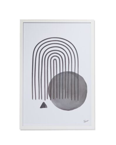 fotolijst 40x60 hout wit - 13621042 - HEMA fotolijst 40x60 hout wit - 13621042 - HEMA