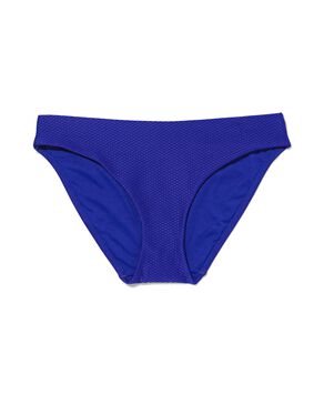 dames bikinibroekje middelhoge taille kobaltblauw - 1000030449 - HEMA