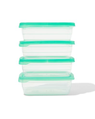 vershoudbakjes 600ml - 4 stuks - 80890027 - HEMA