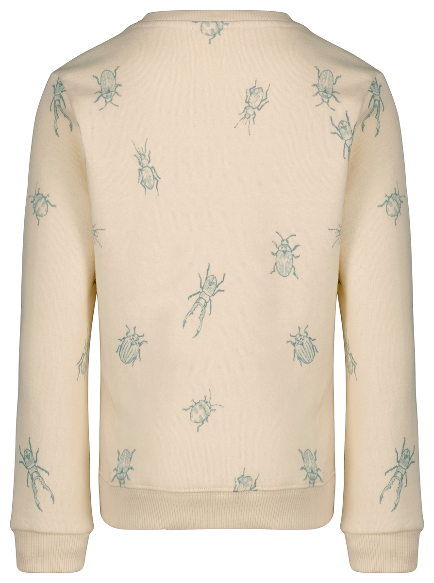 kinder sweater met insecten gebroken wit gebroken wit - 1000029036 - HEMA