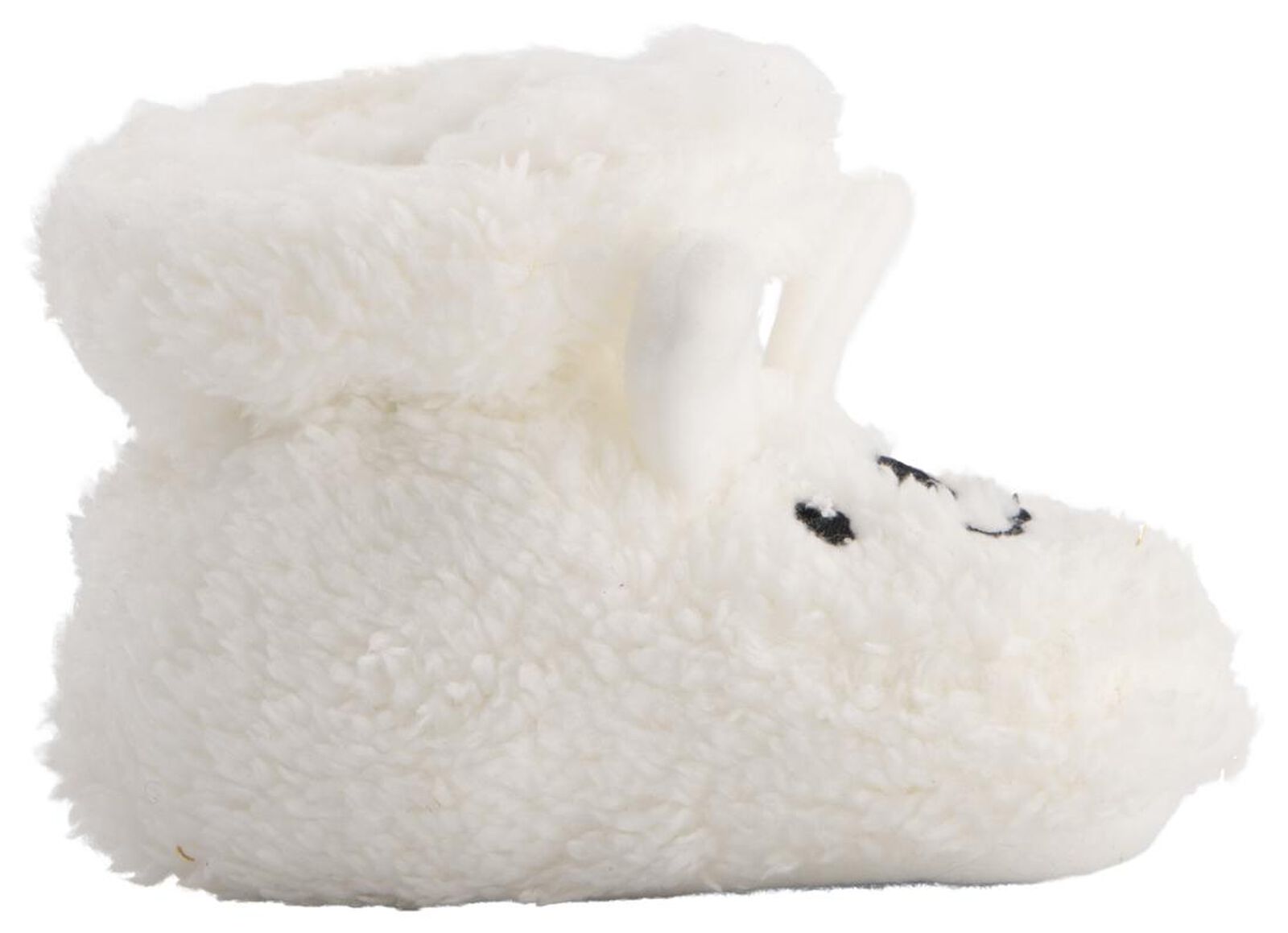 babyslofjes teddy wit - 1000020516 - HEMA