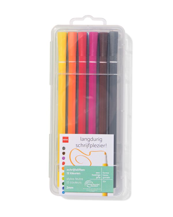 schrijfstiften - 12 stuks - 14420027 - HEMA
