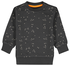 baby sweater donkergrijs - 1000028197 - HEMA