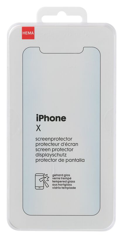 screenprotector Iphone X/XS - 39630037 - HEMA