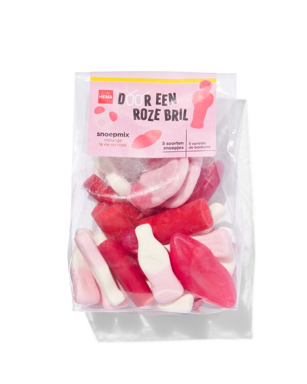 snoepmix roze 170gram - 10290021 - HEMA