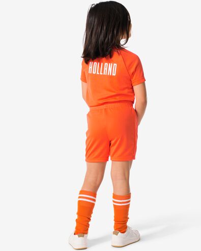 kinder korte sportbroek Nederland oranje 110/116 - 36005108 - HEMA