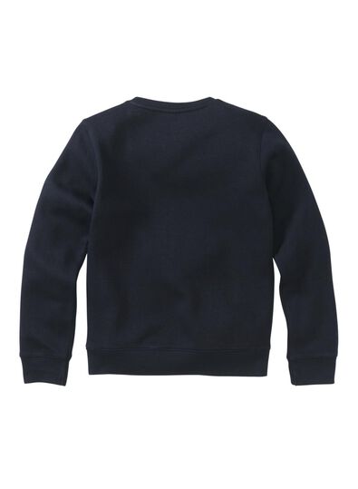 kindersweater donkerblauw - 1000009173 - HEMA