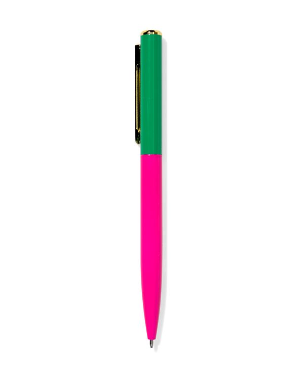 pen metaal blauwschrijvend - 14450139 - HEMA