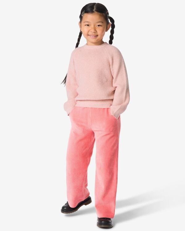 kinderbroek corduroy roze roze - 30834503PINK - HEMA
