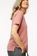dames t-shirt linnen roze - 1000024306 - HEMA