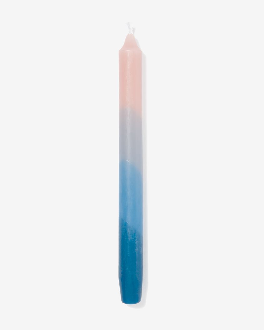 huishoudkaars dip-dye Ø2.3x25 roze/blauw - 13506053 - HEMA
