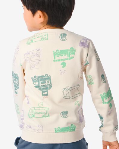 kindersweater met print groen 86/92 - 30778428 - HEMA
