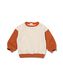 baby sweater met kleurblokken bruin 62 - 33179541 - HEMA