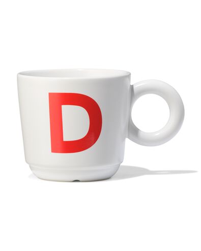 mok 280ml letter D - 61130403 - HEMA