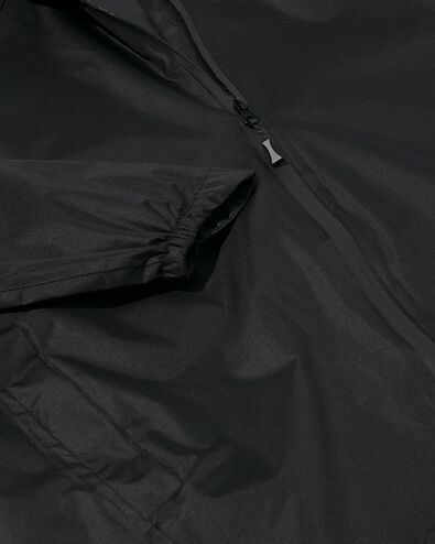regenjas voor volwassen lichtgewicht zwart zwart - 34440150BLACK - HEMA