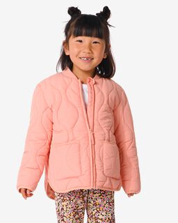 Kinder Jas Doorgestikt Roze (roze)