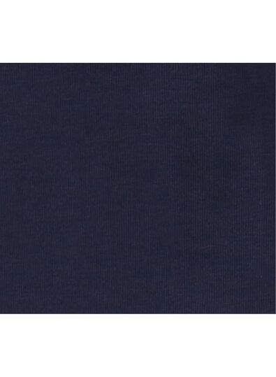 kinder t-shirt - biologisch katoen donkerblauw - 1000003410 - HEMA