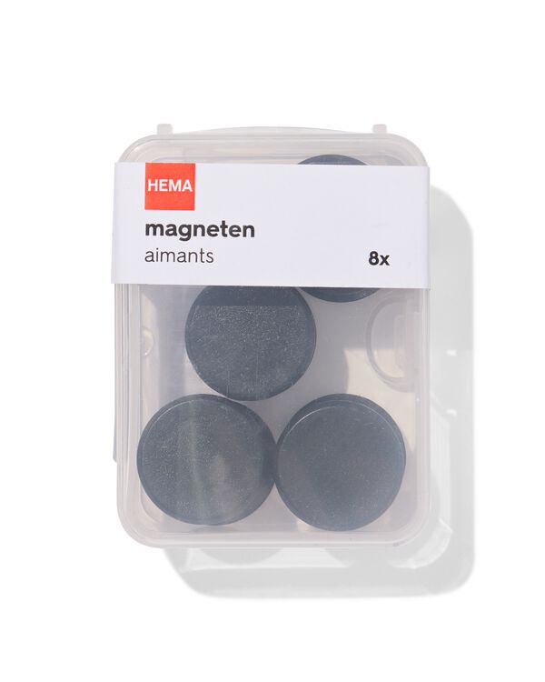 magneten Ø2.3 cm - 8 stuks - 14811007 - HEMA