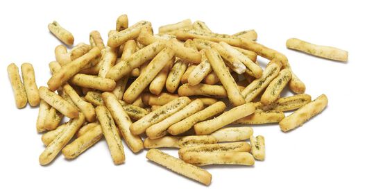 crunchy sticks met knoflook en basilicum 200gram - 10751010 - HEMA