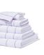 handdoeken zware kwaliteit met streep lila lila - 2000000045 - HEMA