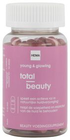 young & glowing - total beauty- 60 capsules - 11403001 - HEMA