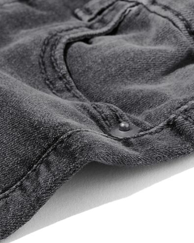 baby korte spijkerbroek donkergrijs - 33109950DARKGREY - HEMA