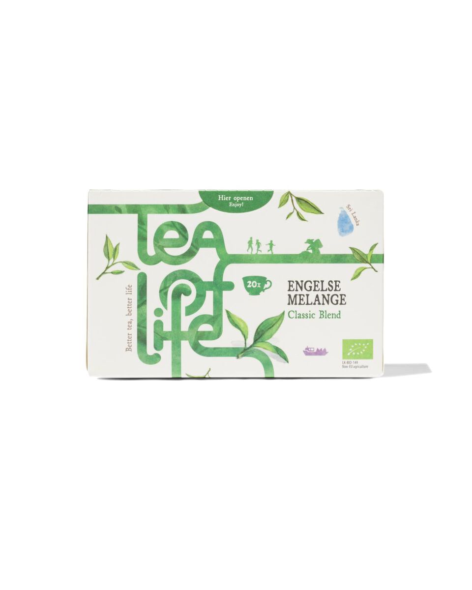 Tea of life Engelse melange - 20 stuks - 17190042 - HEMA