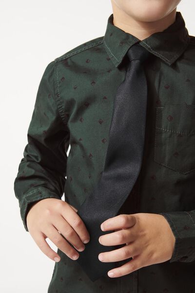 kinder overhemd met stropdas groen groen - 1000029585 - HEMA