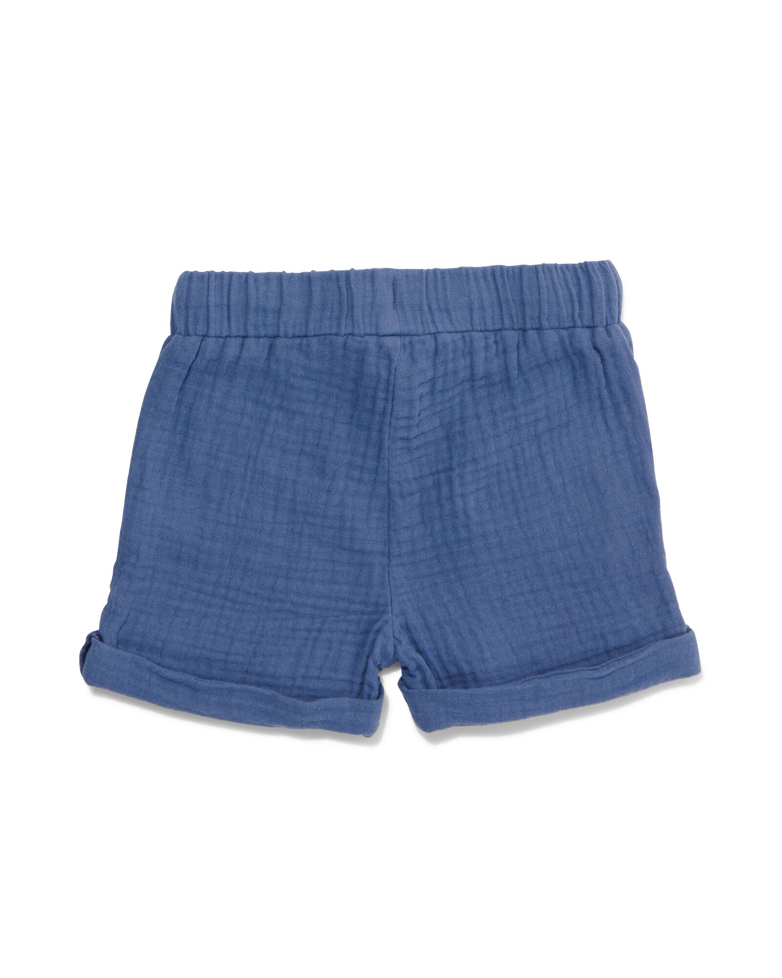 baby shorts mousseline blauw - 1000030994 - HEMA